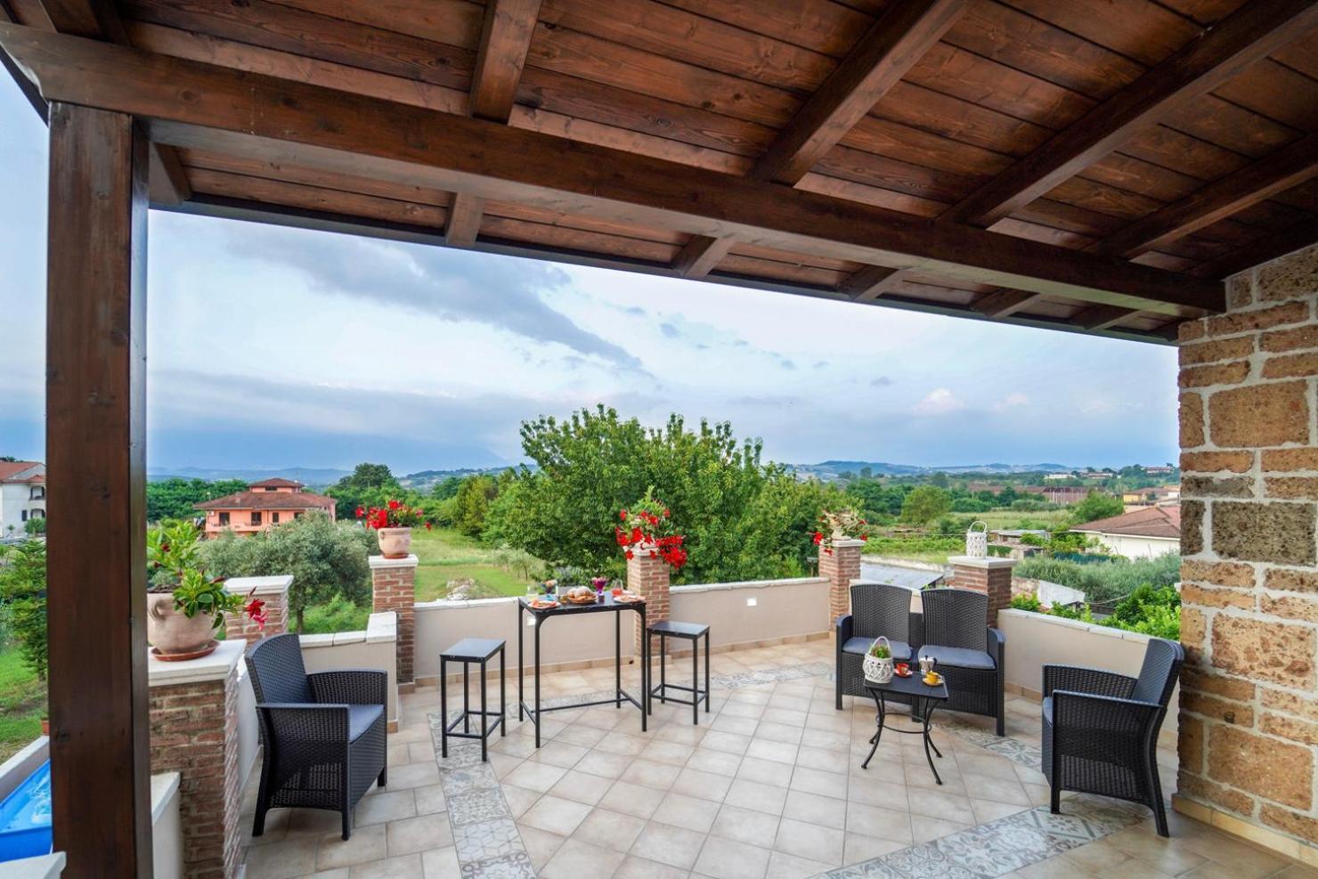 Villa Falcone Alvignano Екстер'єр фото